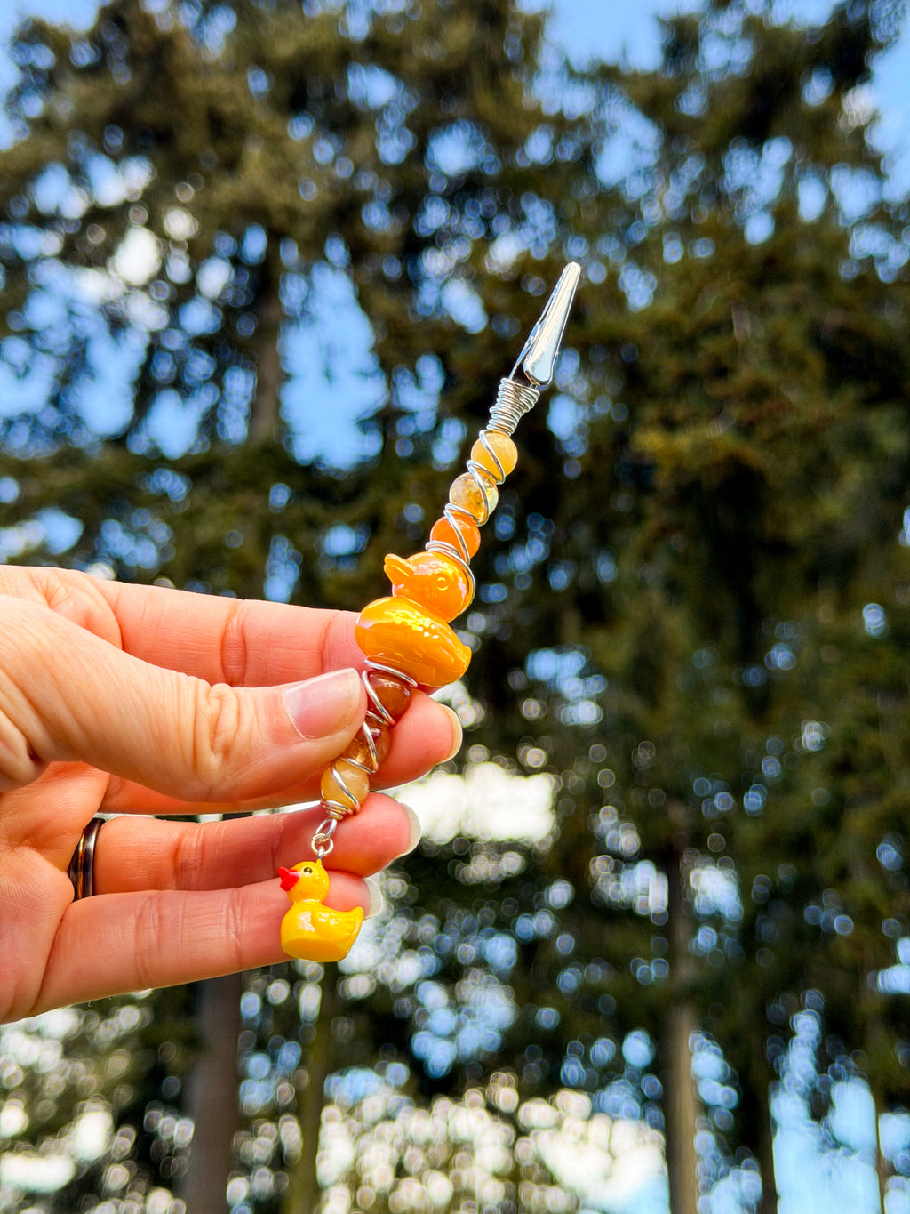 Ducky Crystal Smoke Clip