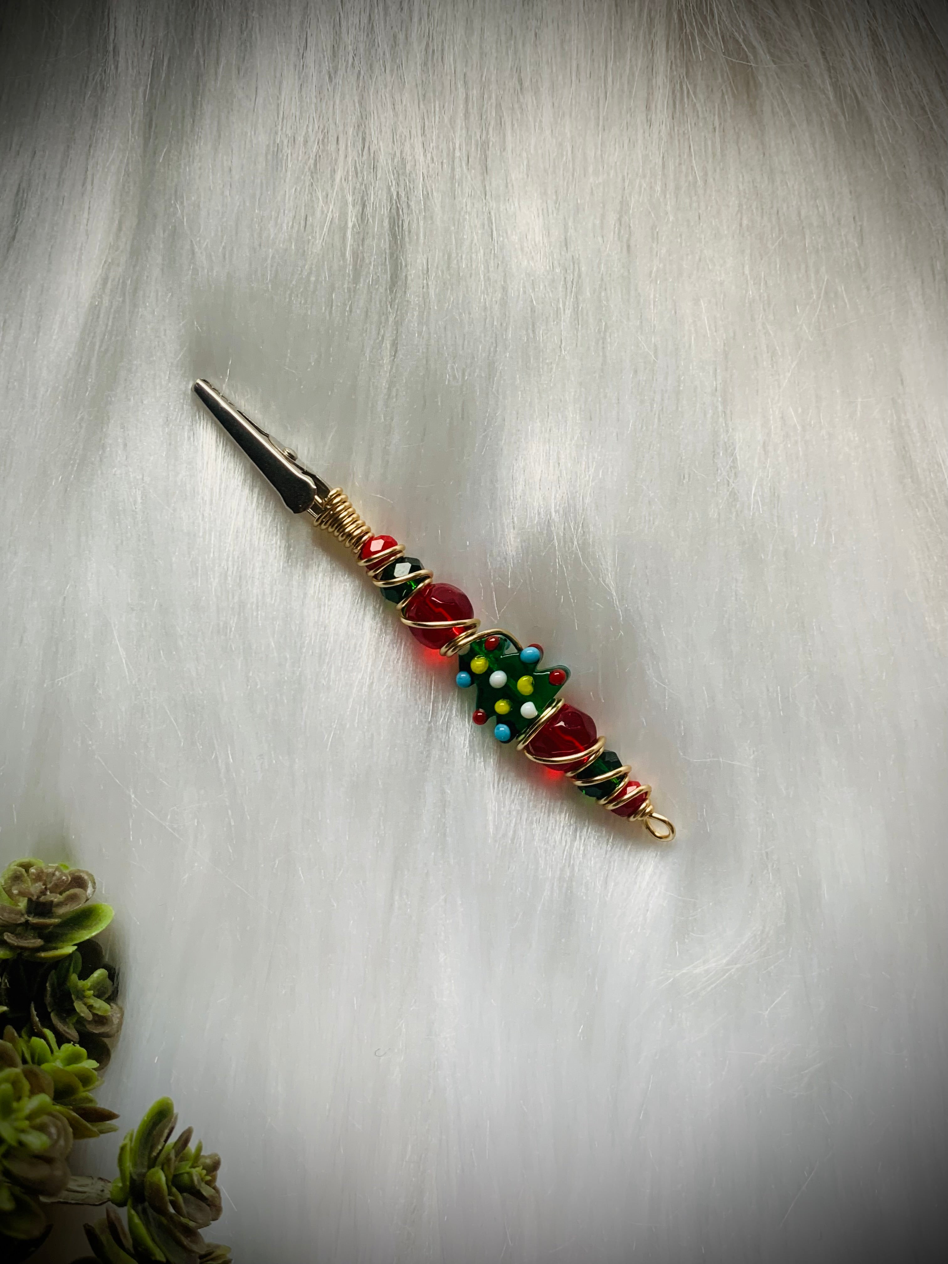 Christmas Tree Smoking Clip, Holiday Smoking Clip